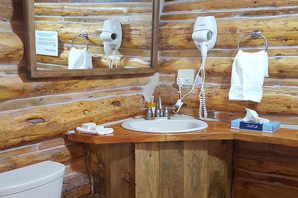 Blacktail Ranch Homestead Cabin Bathroom