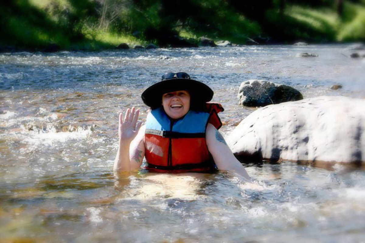 Rafting Blacktail Ranch Rafter