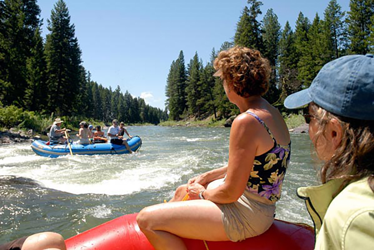 Rafting Blacktail Ranch