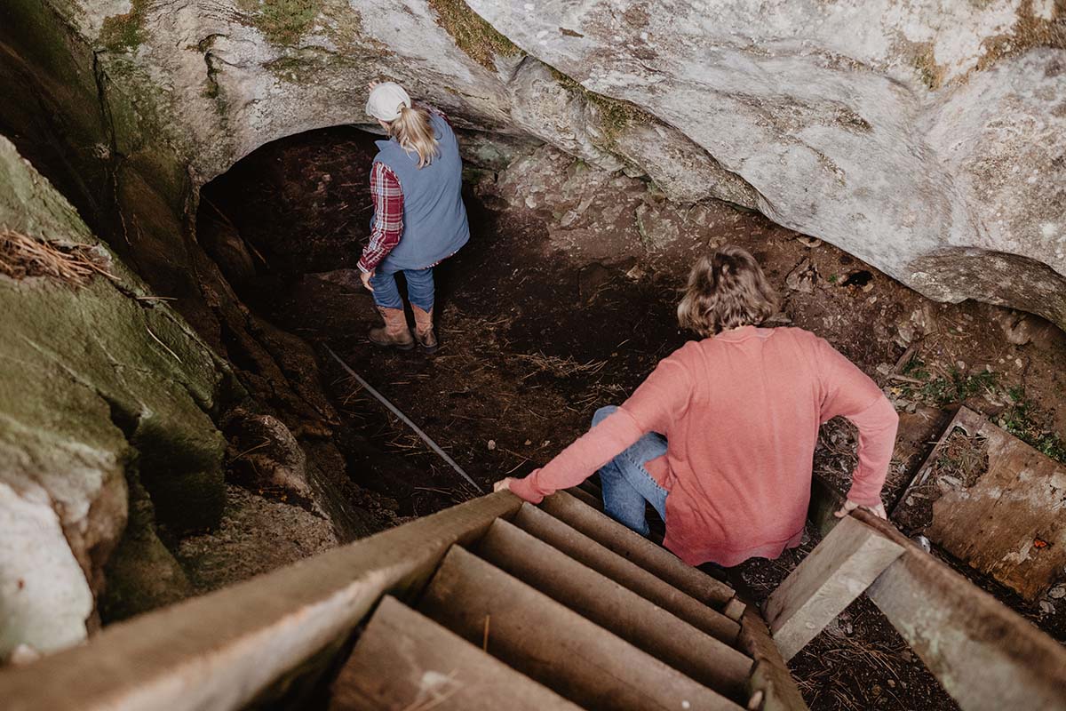 Blacktail Ranch Cave Entrance